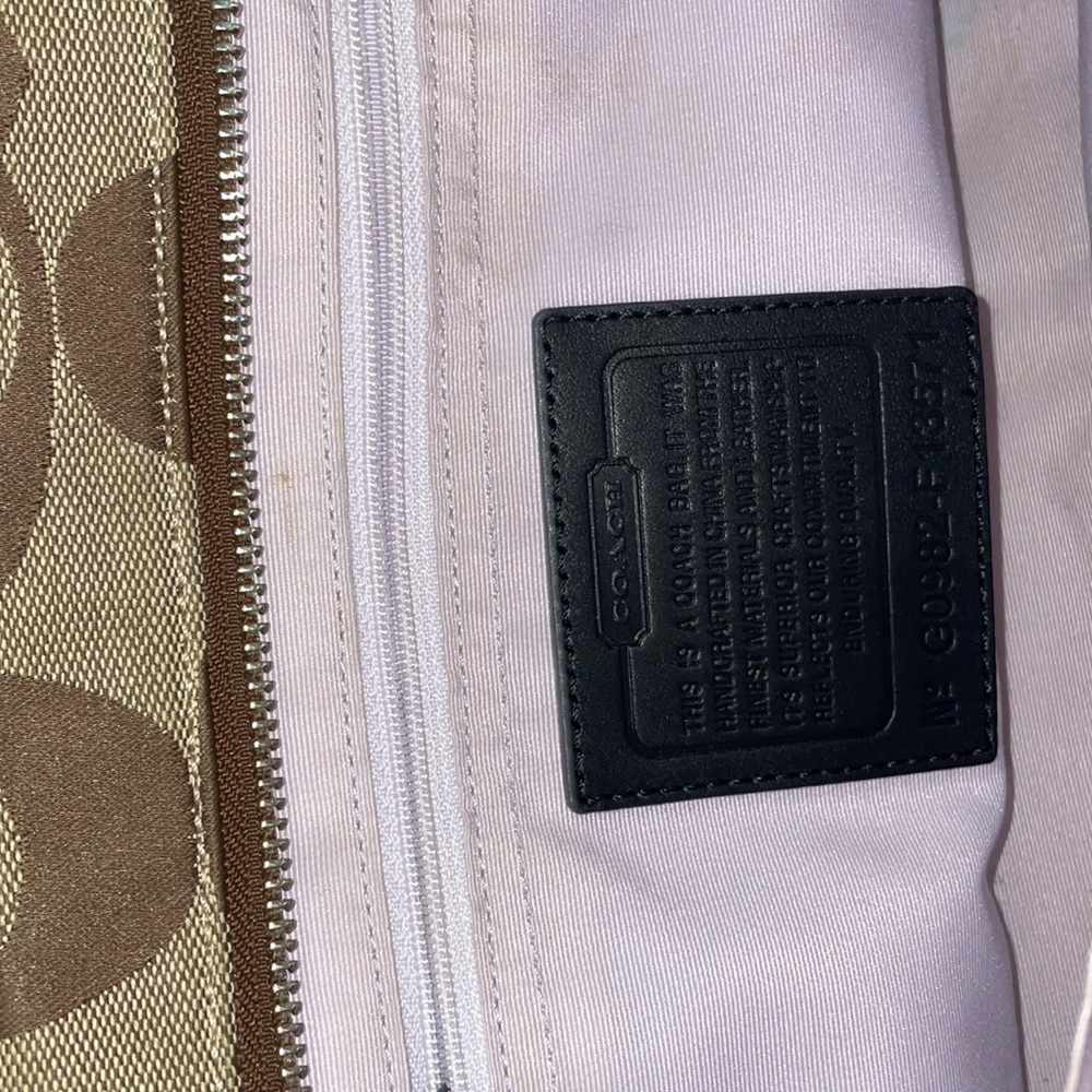 Coach Patterned-Coach Bag - Picture 4 of 4